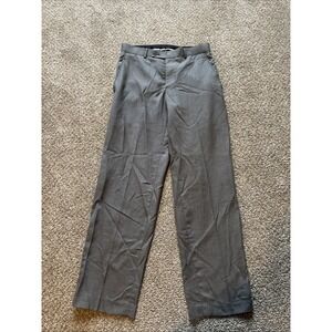 Mens J Ferrar Modern Fit Grey Dress‎ Pants Size 29X30